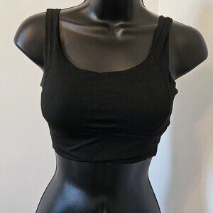 Black Push-Up Sport's Tank Top